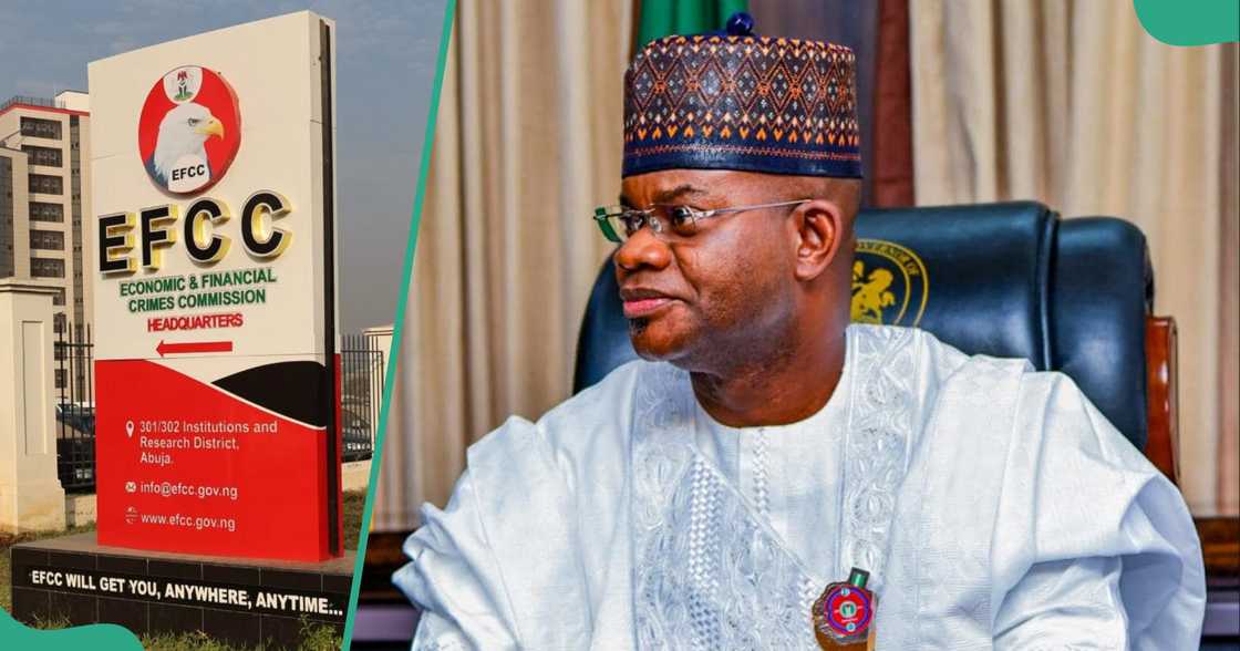 Yahaya Bello Presents Self to EFCC, Details Emerge Yahaya Bello Presents Self to EFCC, Details Emerge