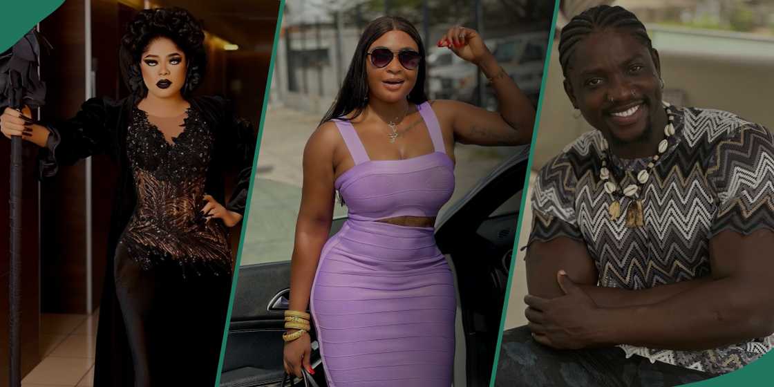 Bobrisky, Blessing CEO, and Verydarkman rock lovely attire Bobrisky, Blessing CEO, and Verydarkman rock lovely attire