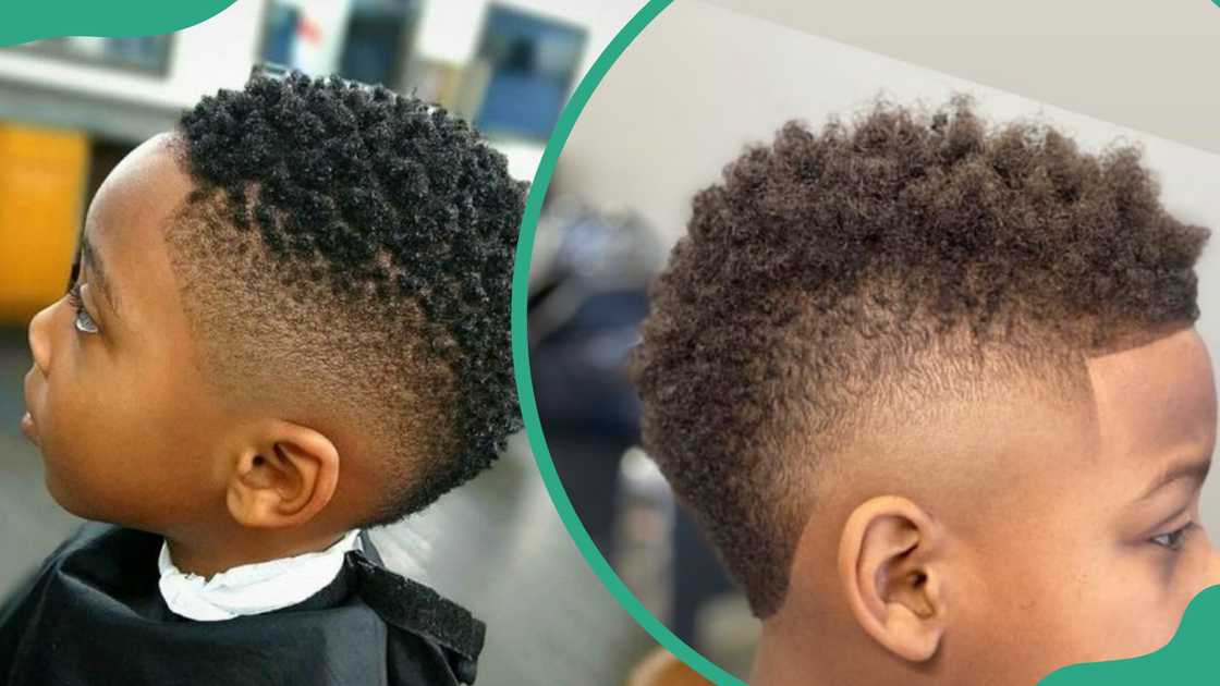 Frohawk/faux hawk fade haircut