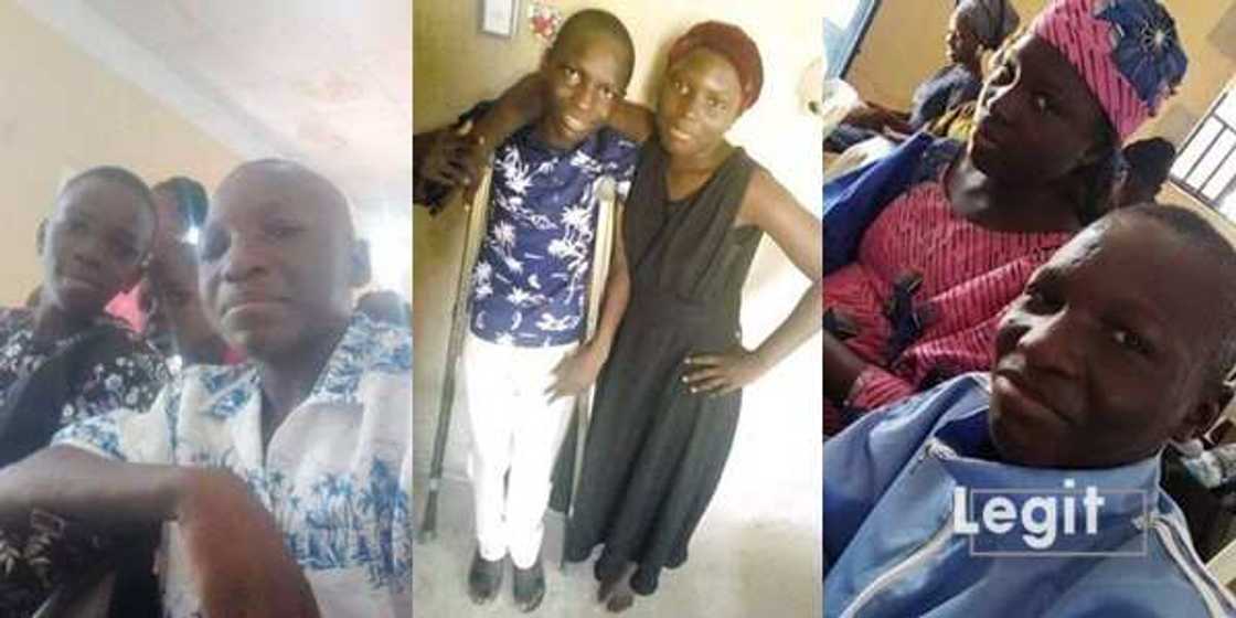 Clemency Bunu: Young man who lost his legs to accident that claimed his mum seeks help o return to school Clemency Bunu: Young man who lost his legs to accident that claimed his mum seeks help o return to school