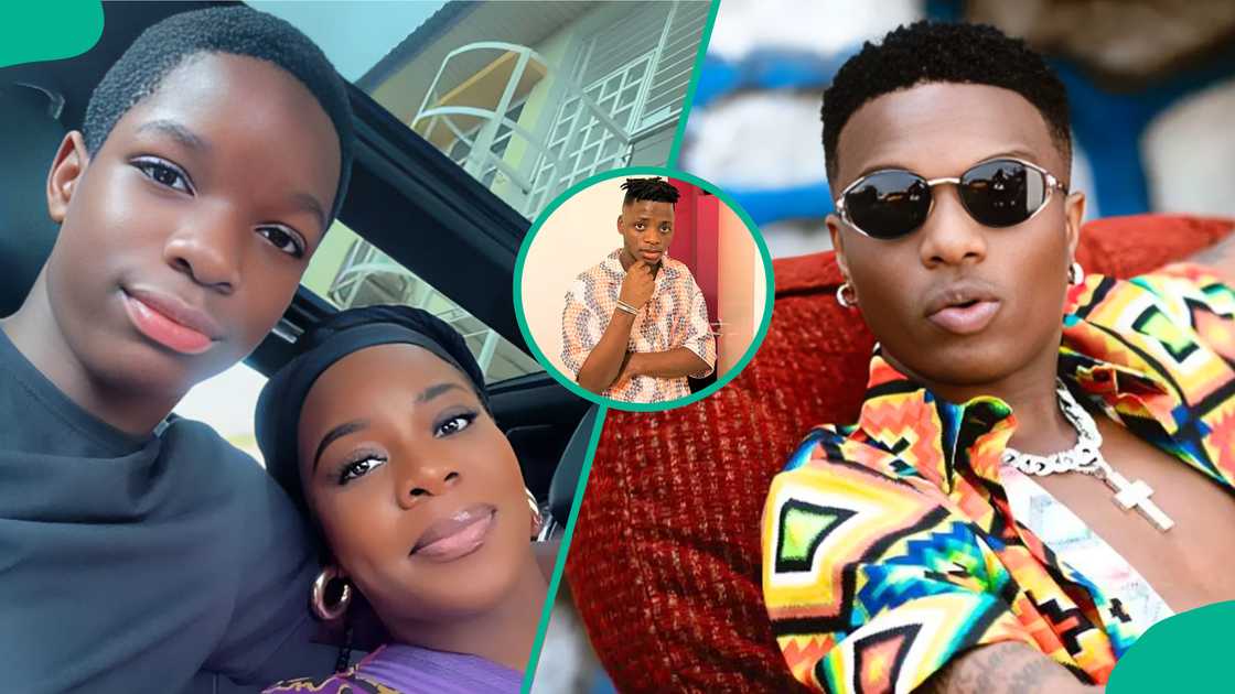 Shola Ogudu, mother of Wizkid's son Bolu Champz, slams an online critic who made a morbid prayer wishing her 15-year-old son's life away. Shola Ogudu, mother of Wizkid's son Bolu Champz, slams an online critic who made a morbid prayer wishing her 15-year-old son's life away.