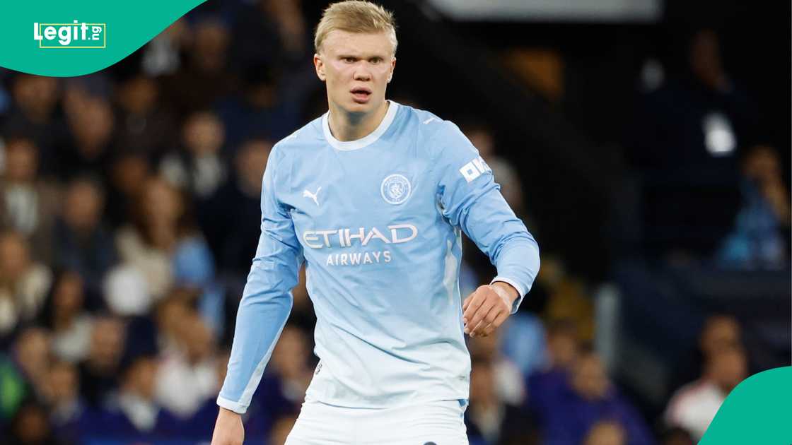 Erling Haaland, Lionel Messi, Manchester City, Paris Saint-Germain, UEFA Champions League.