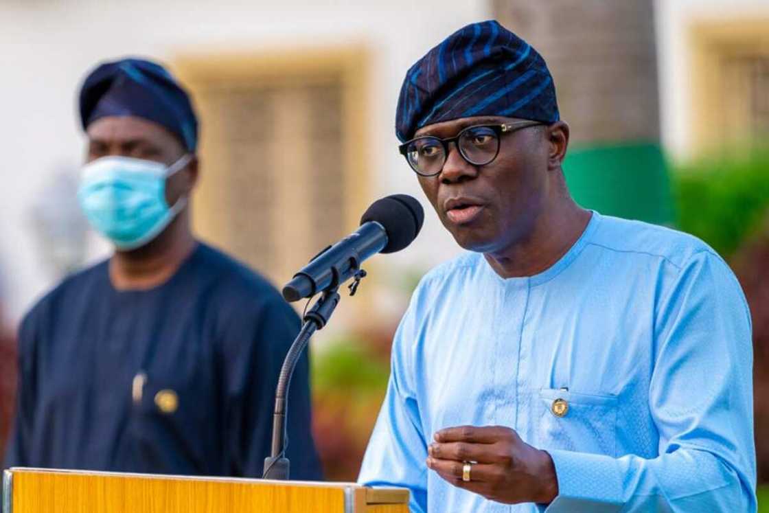 Gwamnan jihar Legas, Babajide Sanwo-Olu.