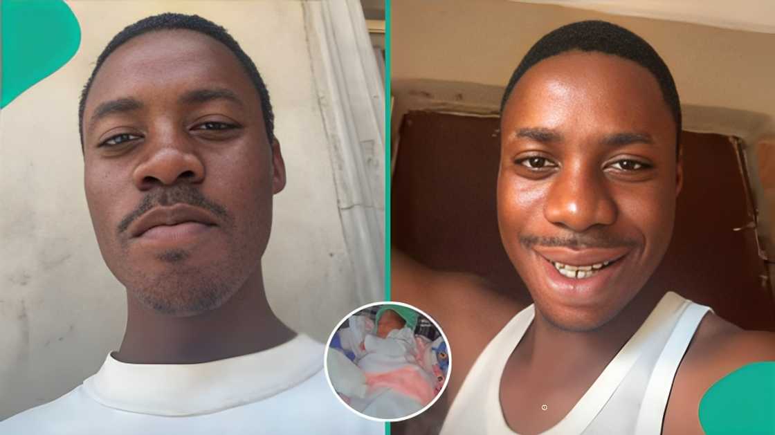 Young man shares shocking moment girlfriend delivers several babies at once Young man shares shocking moment girlfriend delivers several babies at once