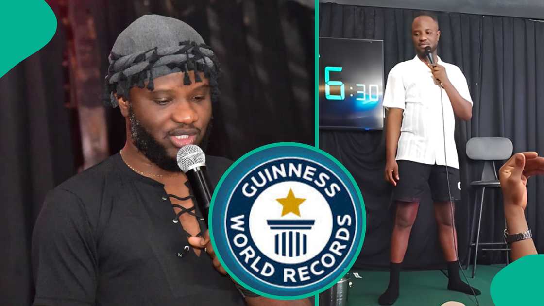 Comedian Deeone set to break GWR for longest stand up comedy in Lagos Comedian Deeone set to break GWR for longest stand up comedy in Lagos