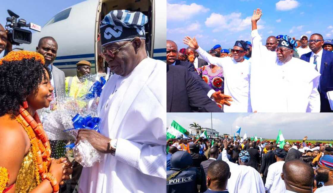 Tinubu a jihar Ribas Tinubu a jihar Ribas