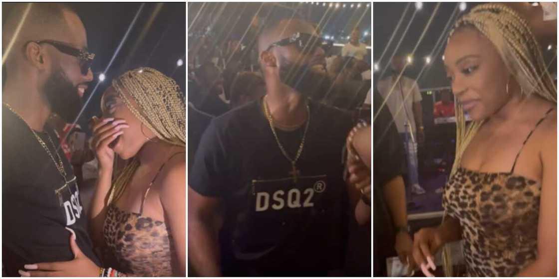 BBNaija's Tochi proposes to his US-based lover. BBNaija's Tochi proposes to his US-based lover.
