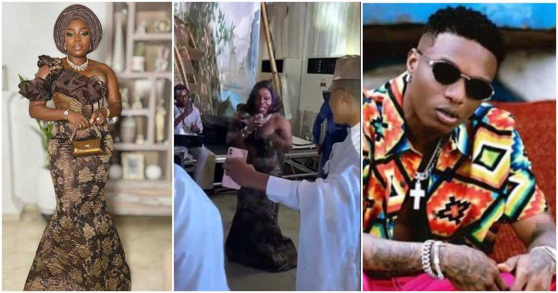 Bisola, Wizkid, Scatter The Floor, Ini-Dima Okojie's Wedding Bisola, Wizkid, Scatter The Floor, Ini-Dima Okojie's Wedding