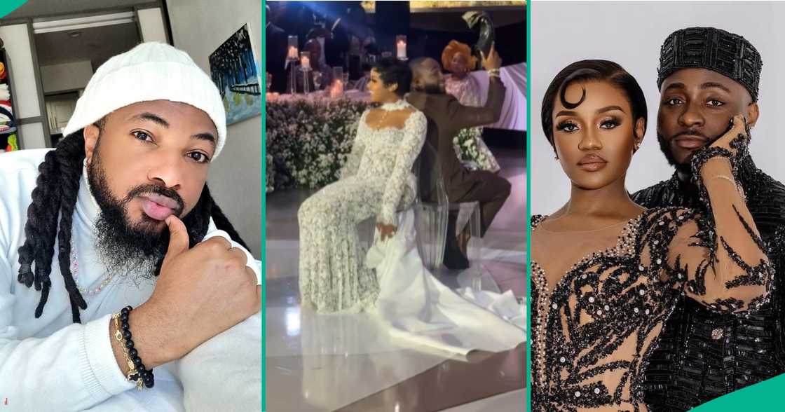 A US-based man shares what he observed about Davido and Chioma’s responses during a game they played at their wedding in Miami A US-based man shares what he observed about Davido and Chioma’s responses during a game they played at their wedding in Miami