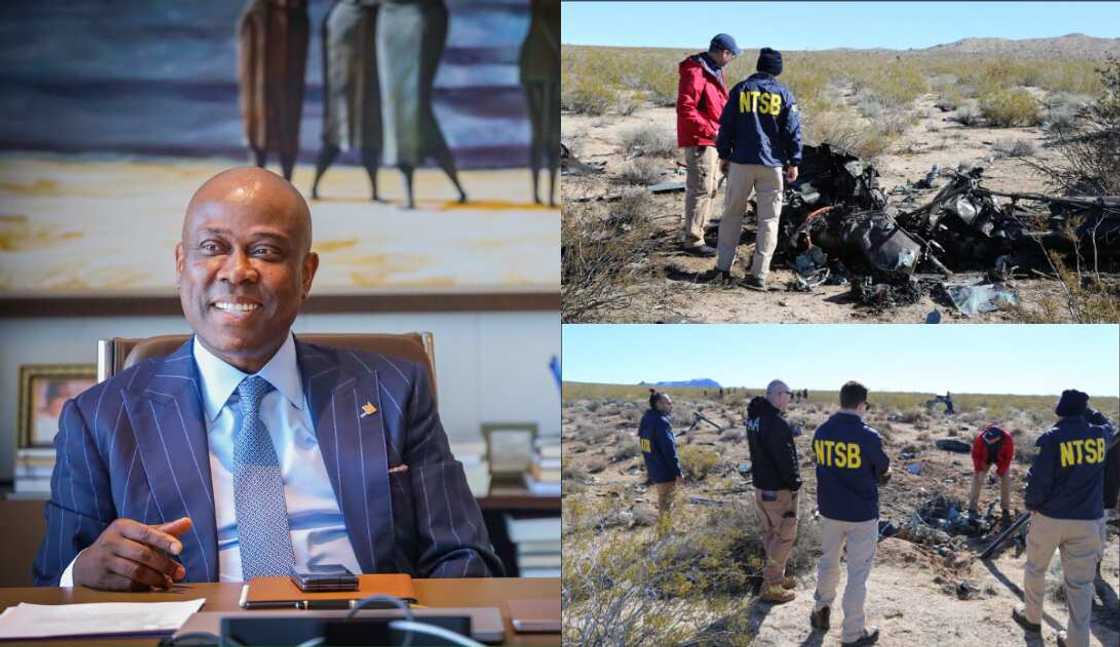 The US National Transportation Safety Board has released pictures from the crash site. The US National Transportation Safety Board has released pictures from the crash site.