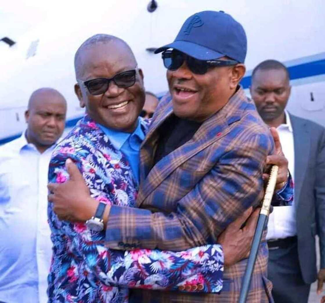 Wike da Ortom. Wike da Ortom.
