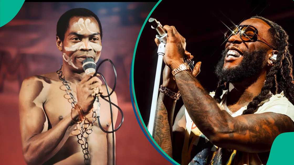 Burna Boy's resurfaced video declaring Fela Kuti the king goes viral as Wizkid and Seun Kuti continue their online clash