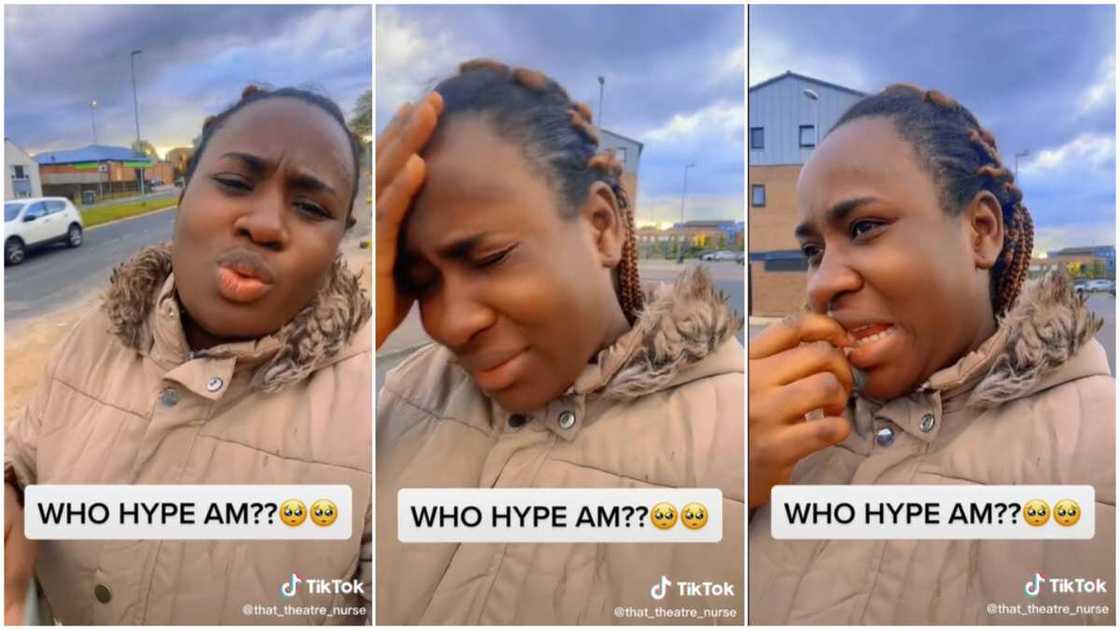 Nigerian lady in the UK. Nigerian lady in the UK.