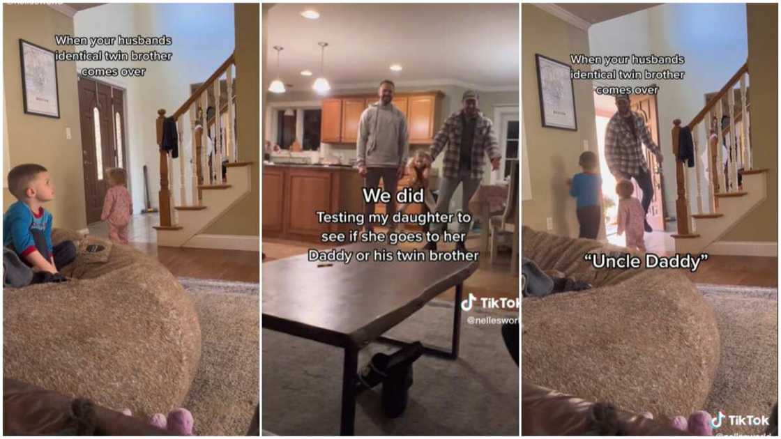 Twins and kids/baby becomes confused. Twins and kids/baby becomes confused.