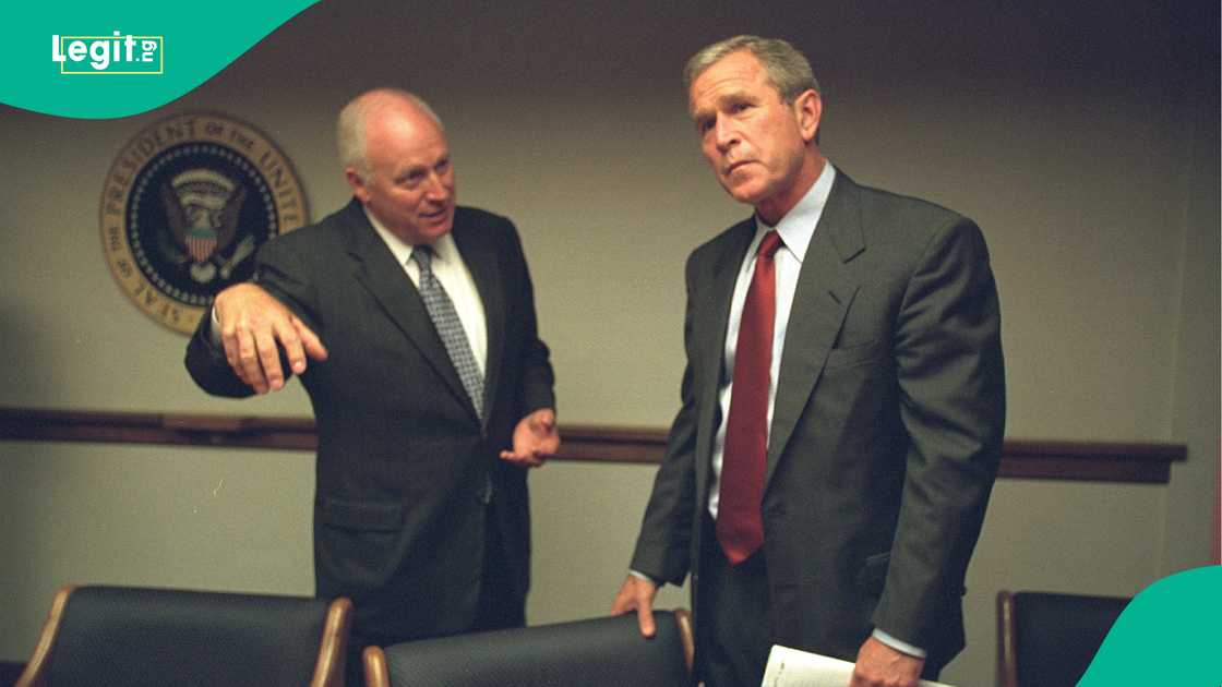 George W. Bush ya yi ta'aziyyar mutuwar tsohon shugaban kasar Amurka, Cheney. George W. Bush ya yi ta'aziyyar mutuwar tsohon shugaban kasar Amurka, Cheney.