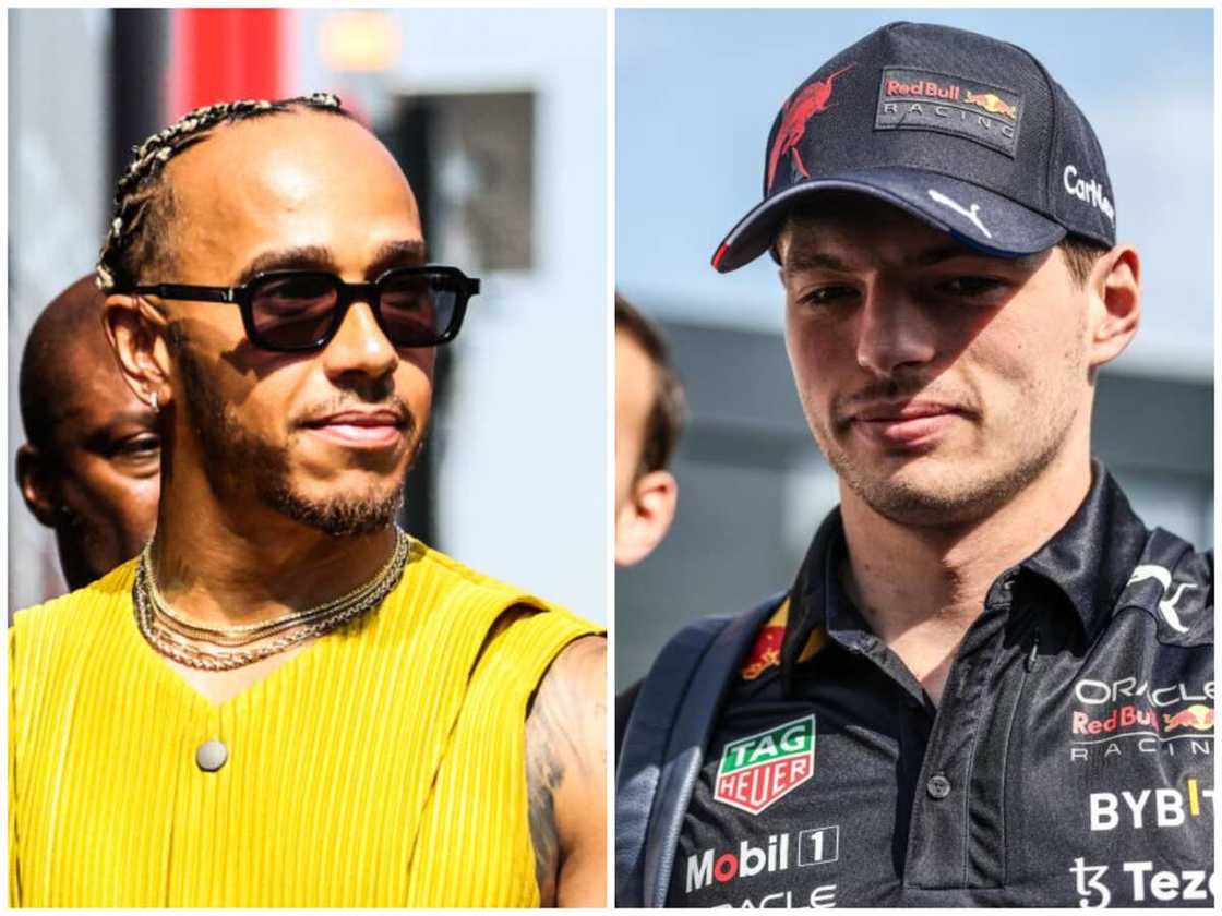 Hamilton et Verstappen Hamilton et Verstappen