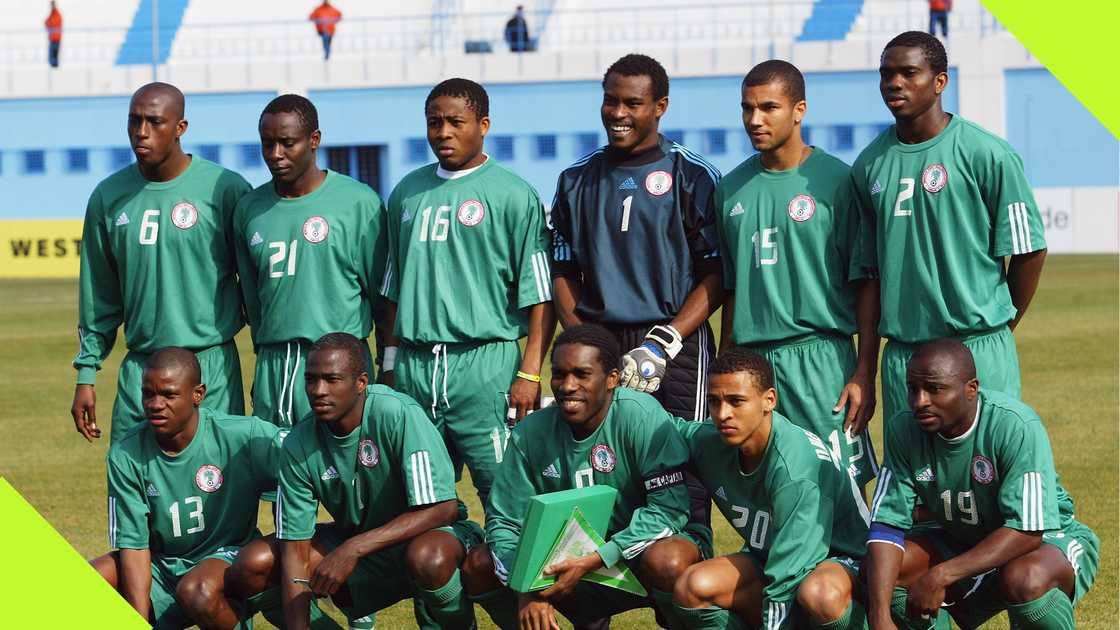 Victor Ezeji featured for the Super Eagles of Nigeria Victor Ezeji featured for the Super Eagles of Nigeria