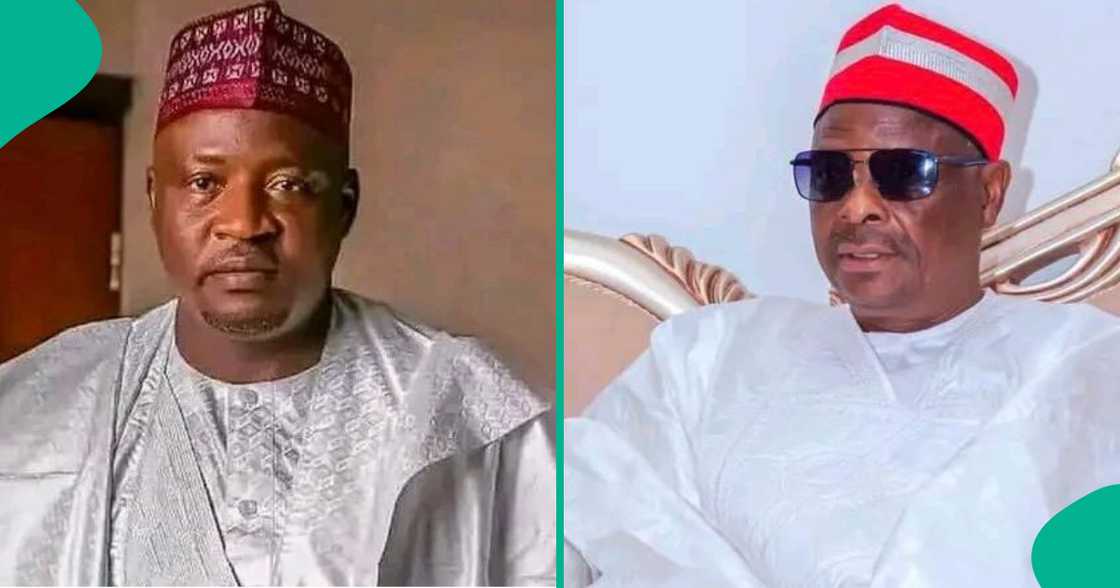 Kawu Sumaila da Kwankwaso. Kawu Sumaila da Kwankwaso.