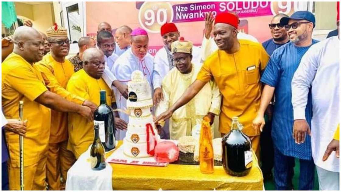 Papa Soludo @90: Family Praises God As Dad Turns Nonagenarian Papa Soludo @90: Family Praises God As Dad Turns Nonagenarian