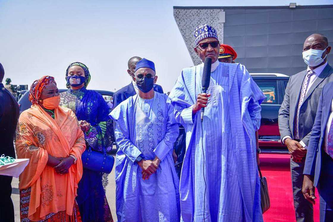 Shugaba Buhari a Kaduna Shugaba Buhari a Kaduna