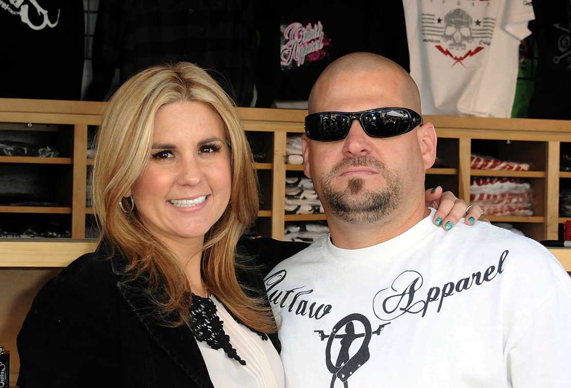 Brandi Passante and Jarrod Schulz pose at Now & Then Second Hand Store Brandi Passante and Jarrod Schulz pose at Now & Then Second Hand Store