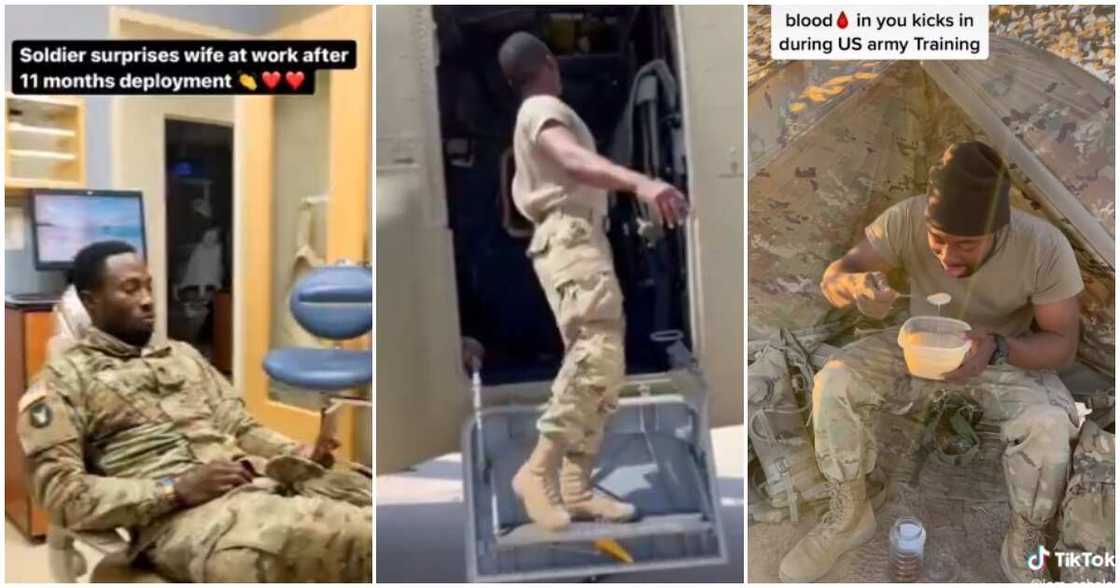 Nigerians in US army, Nigerian man in US army, US army, US, military jet, conductor on US jet, Damilare Oyemomi