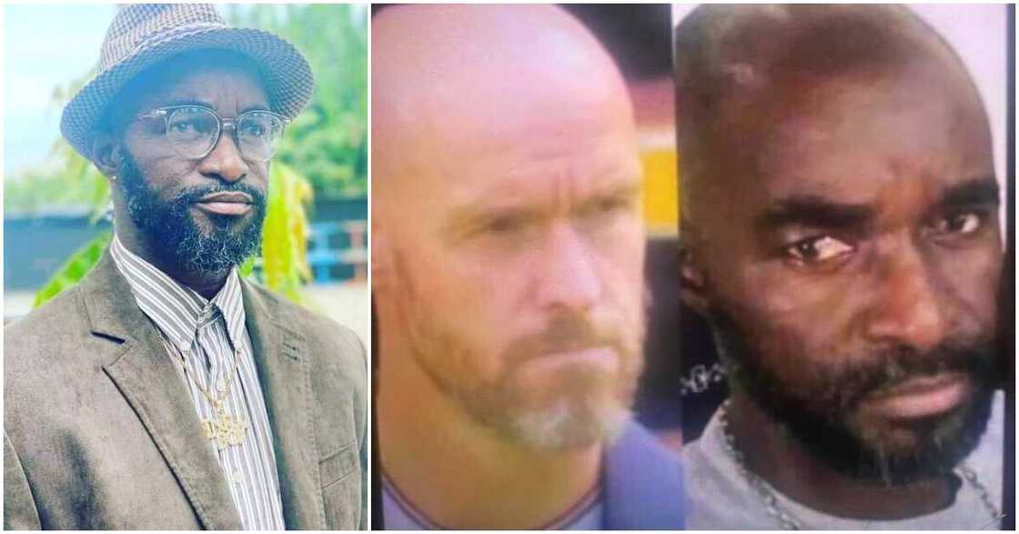 Don Richard and Erik Ten Hag Don Richard and Erik Ten Hag