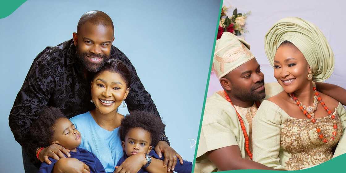 Gabriel Afolayan marks wedding anniversary.