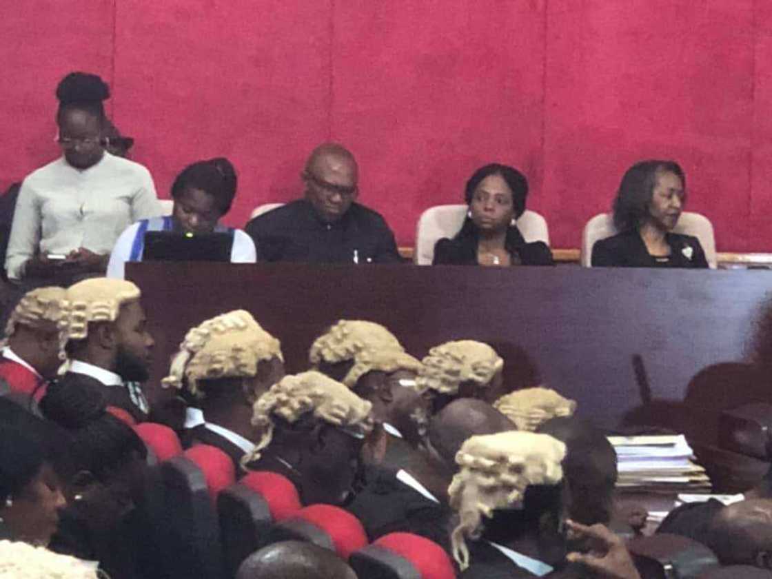 Presidential election tribunal begins sitting over Atiku’s petition Presidential election tribunal begins sitting over Atiku’s petition
