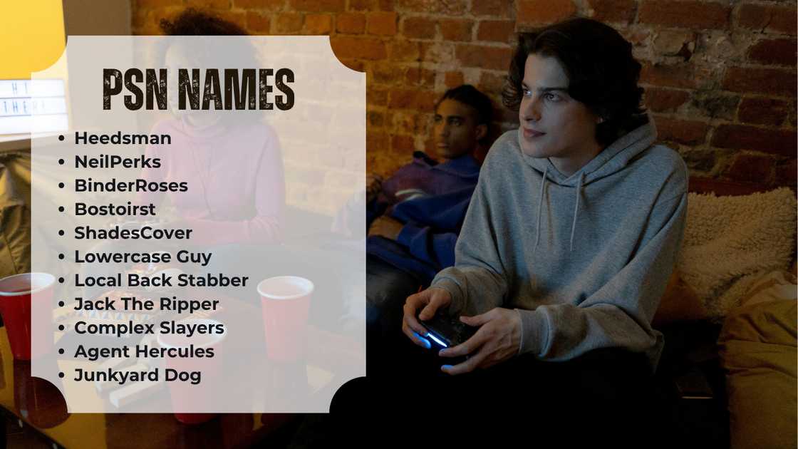 Cool PlayStation names