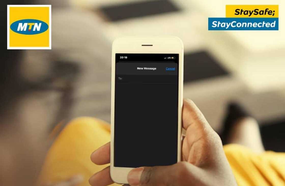 'Welcome SMS' from MTN