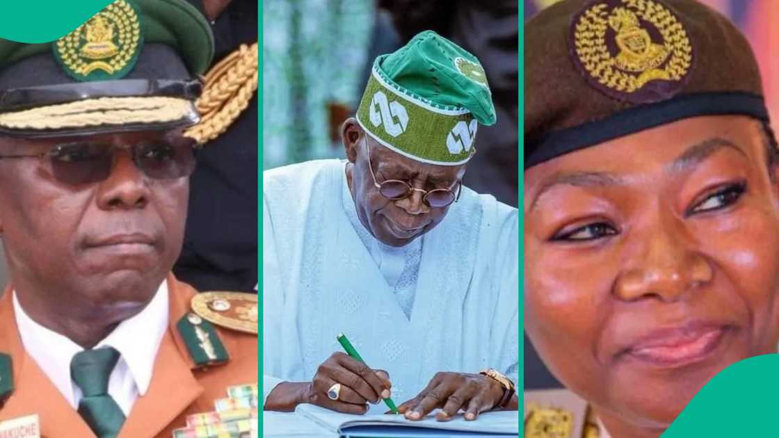 Tinubu extends 2 security chiefs' tenure by 18 months Tinubu extends 2 security chiefs' tenure by 18 months