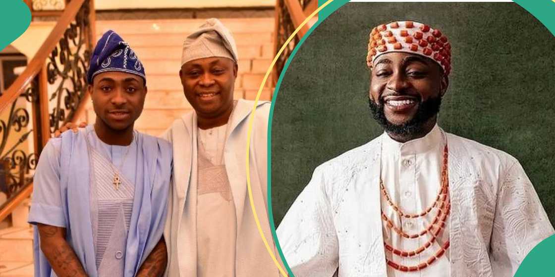 Davido hailed his dad's power plant initiative Davido hailed his dad's power plant initiative