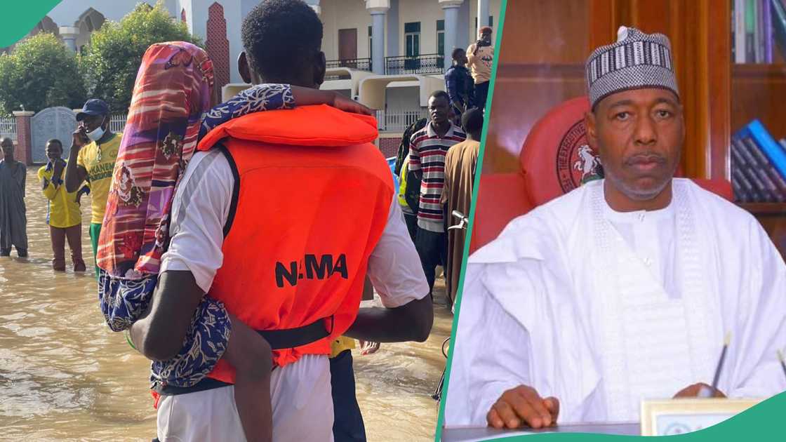 Governor Babagana Zulum of Borno state has appointed representatives of the EFCC, ICPC, and DSS to a committee charged with distributing relief material. Governor Babagana Zulum of Borno state has appointed representatives of the EFCC, ICPC, and DSS to a committee charged with distributing relief material.