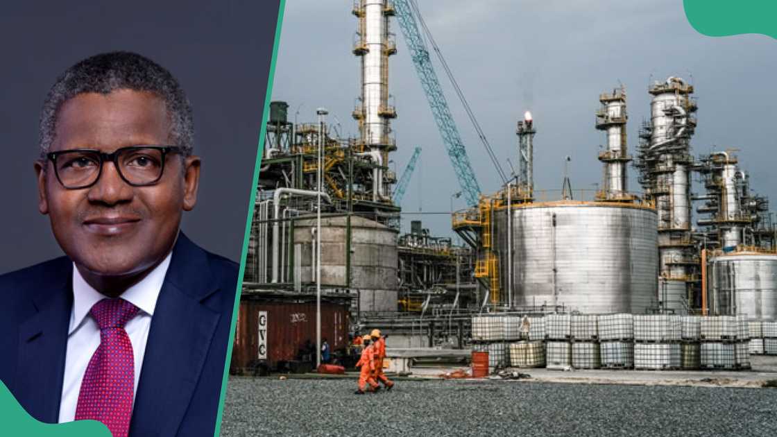 Dangote refinery gives update