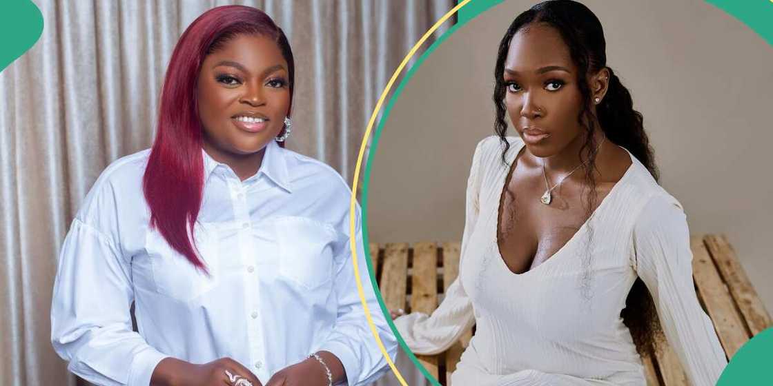 BBNaija star Vee shoots shot at Funke Akindele.