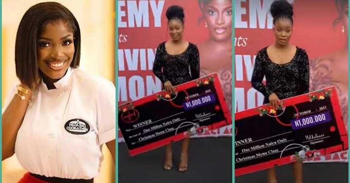 Girl emerges winner of Hilda Baci's class, wins N1 million