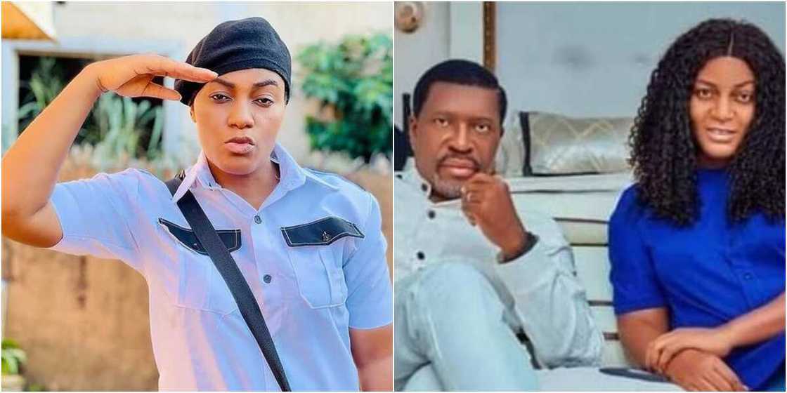 Kanayo O Kanayo and actress Queen Nwokoye Kanayo O Kanayo and actress Queen Nwokoye