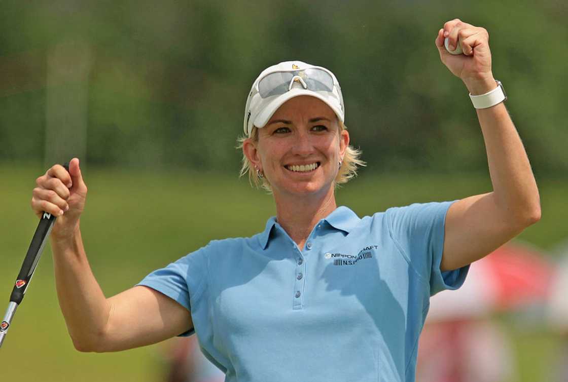 Karrie Webb in Singapore, Singapore. Karrie Webb in Singapore, Singapore.