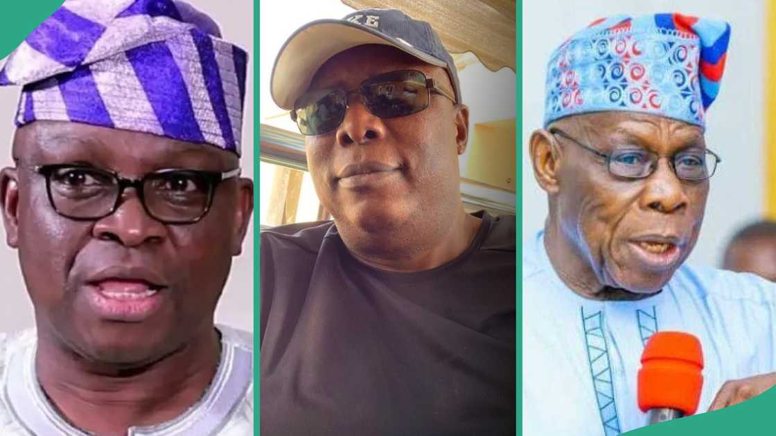 Babafemi Ojudu revealed that he used ex-President Olusegun Obasanjo to impeach the former Governor Ayodele Fayose of Ekiti. Babafemi Ojudu revealed that he used ex-President Olusegun Obasanjo to impeach the former Governor Ayodele Fayose of Ekiti.