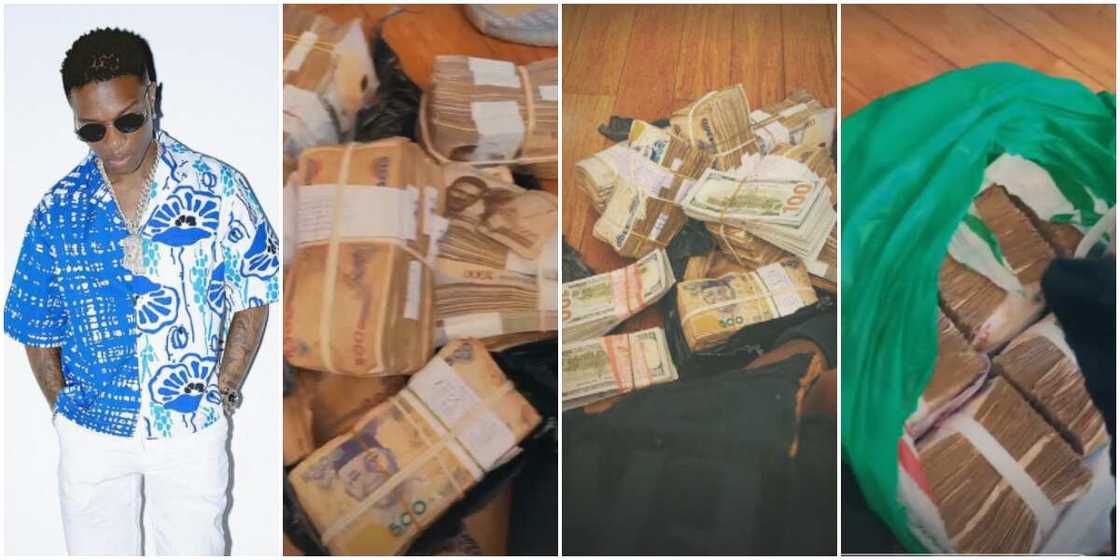 Wizkid in Lagos shows of huge money Wizkid in Lagos shows of huge money