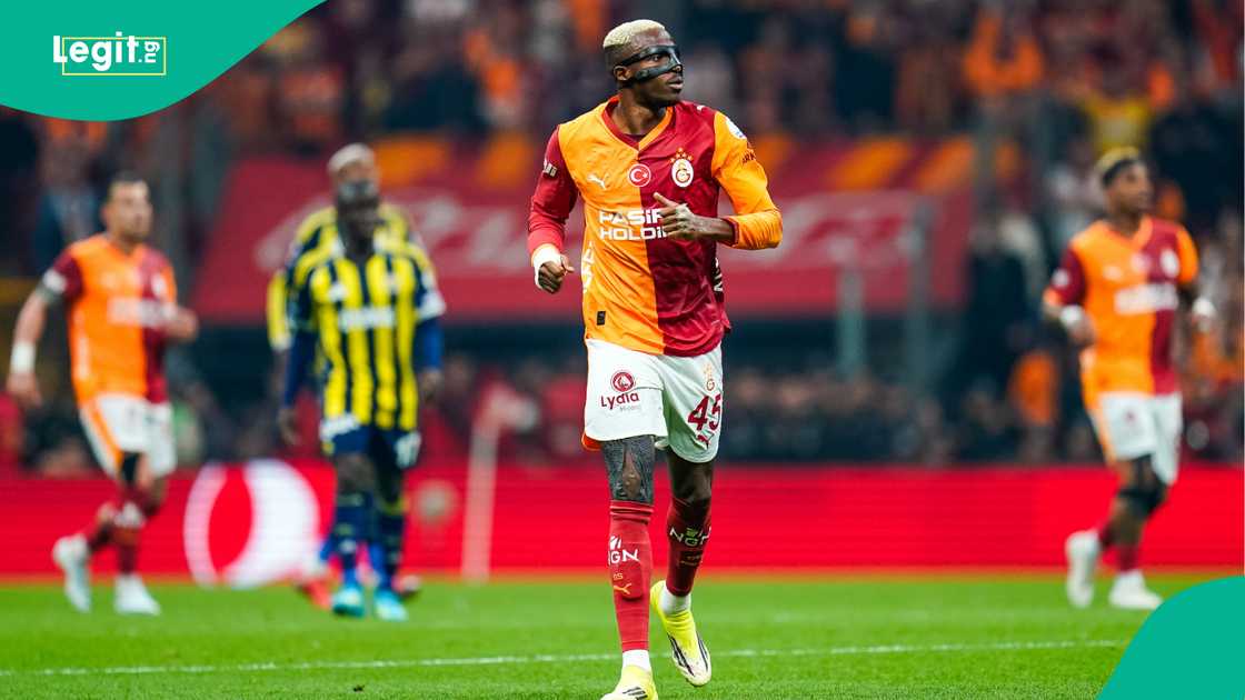 Victor Osimhen, Galatasaray, Fenerbahce, Istanbul, Turkiye.