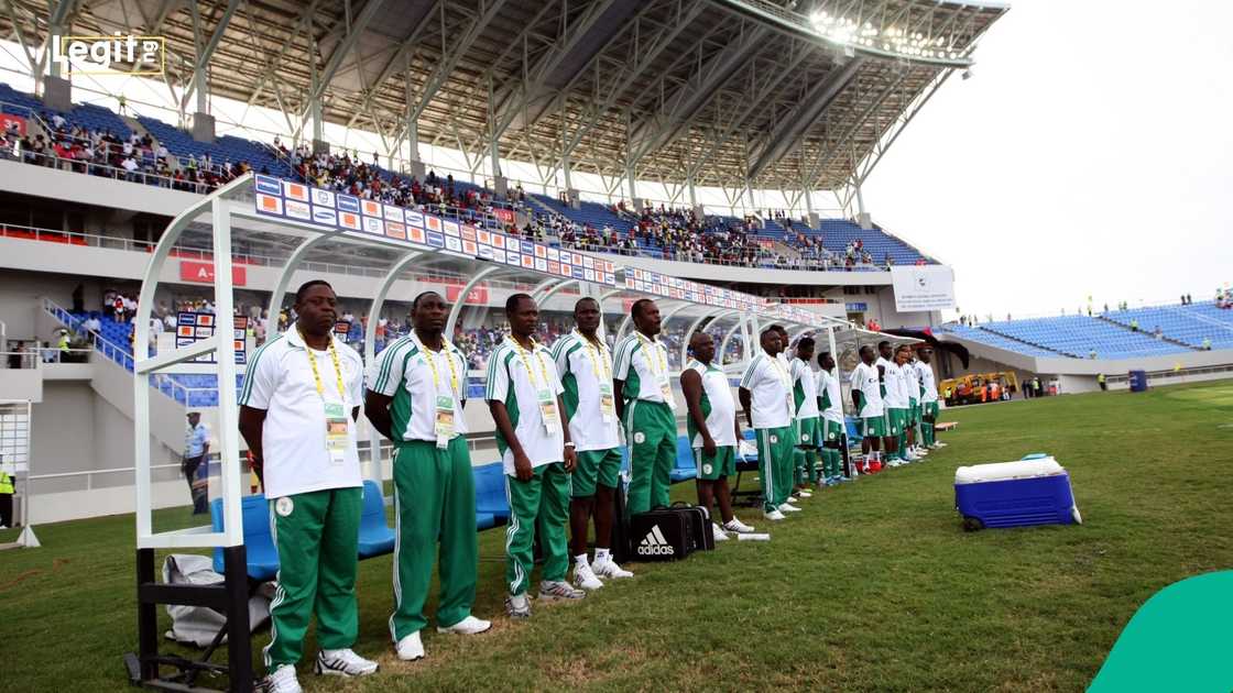Amodu Shaibu, Joe Erico, Nigeria, Super Eagles, AFCON, Football, Africa. Amodu Shaibu, Joe Erico, Nigeria, Super Eagles, AFCON, Football, Africa.