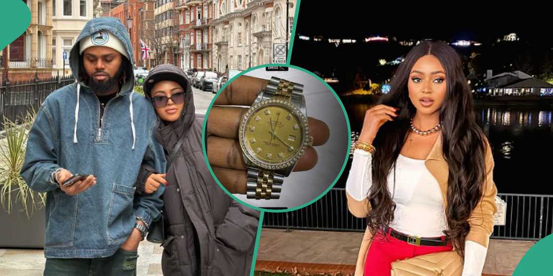 Regina Daniels' brother reacts to fake Rolex allegations Regina Daniels' brother reacts to fake Rolex allegations