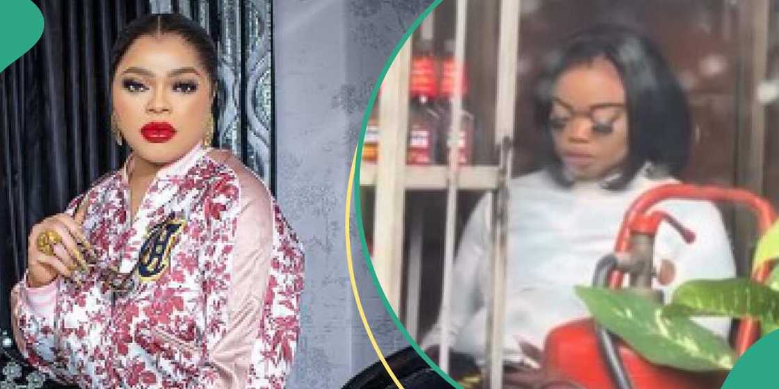 Crossdresser Bobrisky and lookalike