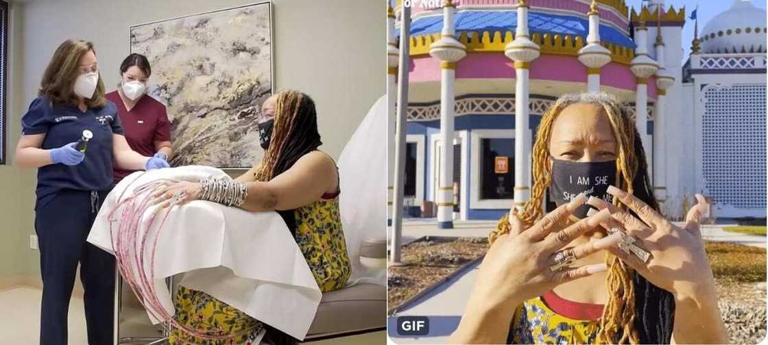 Matar da tafi kowa tsawon farce a duniya ta yanke su bayan kimanin shekaru 30 Matar da tafi kowa tsawon farce a duniya ta yanke su bayan kimanin shekaru 30