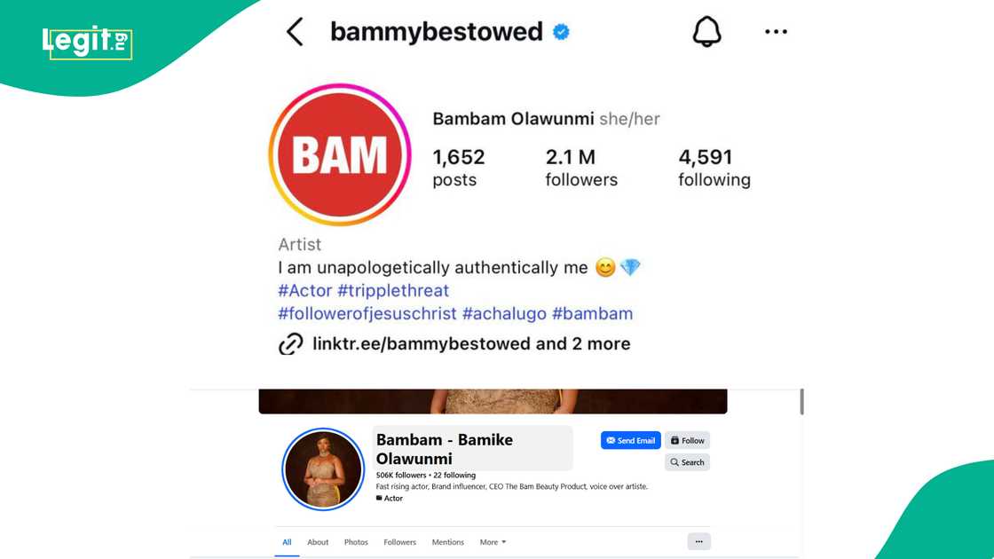 Bambam yanks off Teddy A's surname from her social media bio