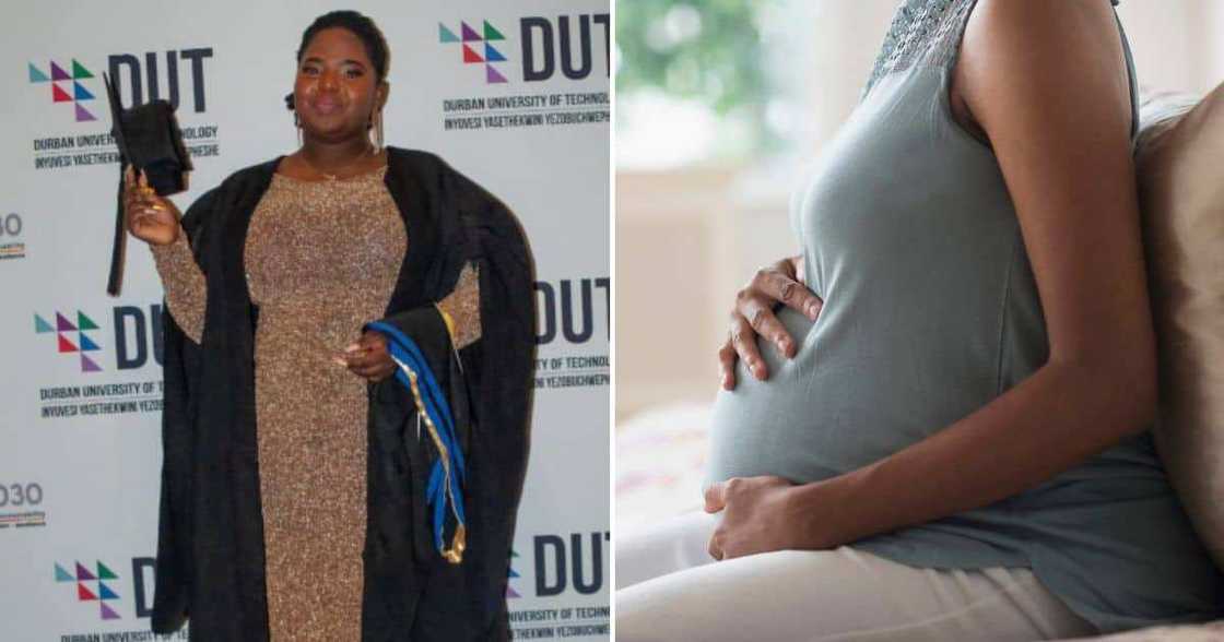 DUT graduate wrote exam in labour ward DUT graduate wrote exam in labour ward