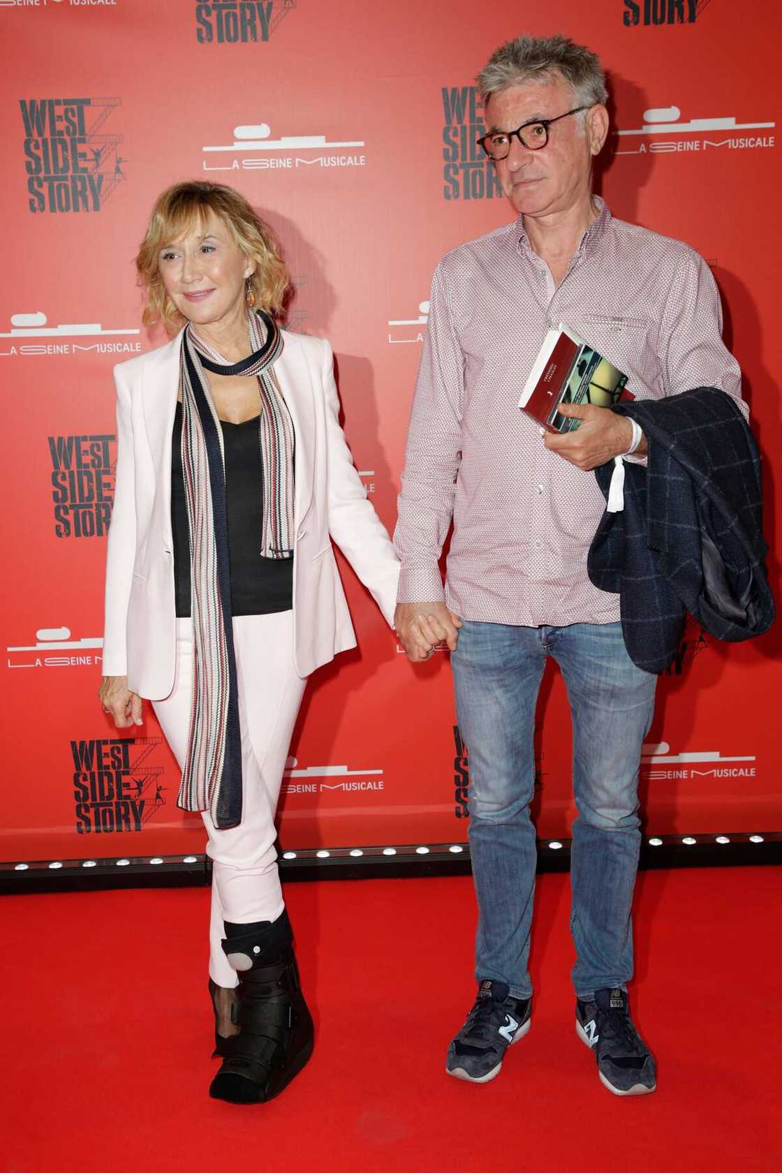 Philippe Raffard et sa femme Marie-anne Chazel
Photo : Laurent Viteur/Getty Images