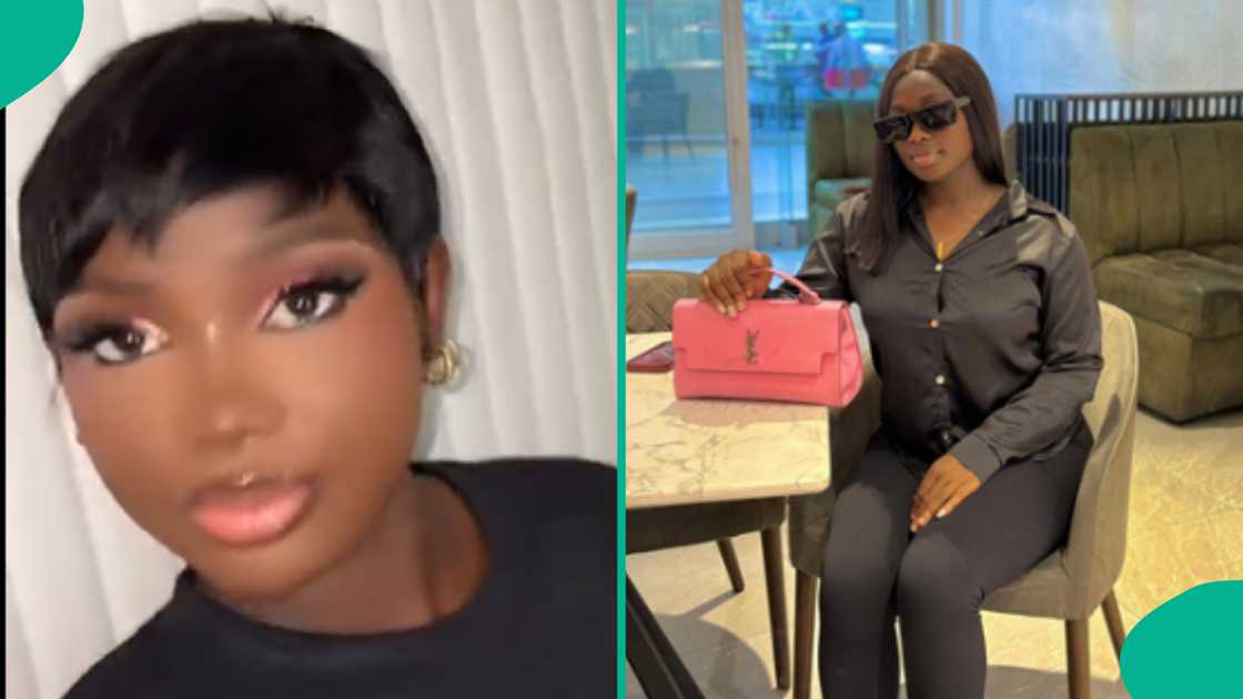 A Nigerian lady is now happier after leaving her husband. A Nigerian lady is now happier after leaving her husband.